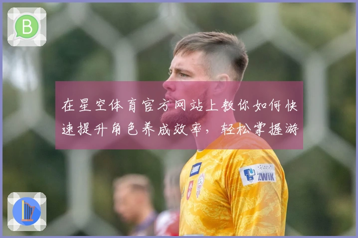 在星空体育官方网站上教你如何快速提升角色养成效率，轻松掌握游戏核心技巧